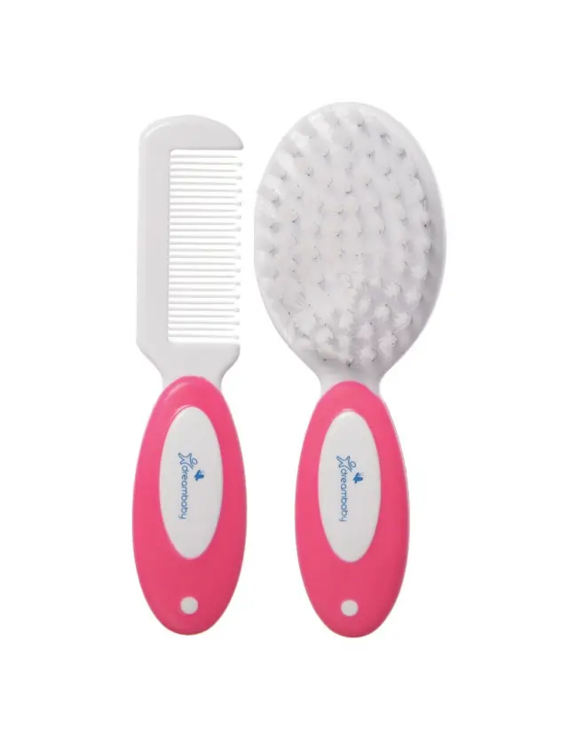 Σετ Βούρτσα & Χτένα DreamBaby Pink BR75172 2
