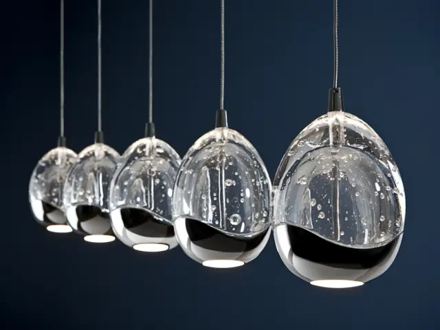ROCIO 1 LED LAMP CHROME φωτιστικό κρεμαστό Χρώμιο 2