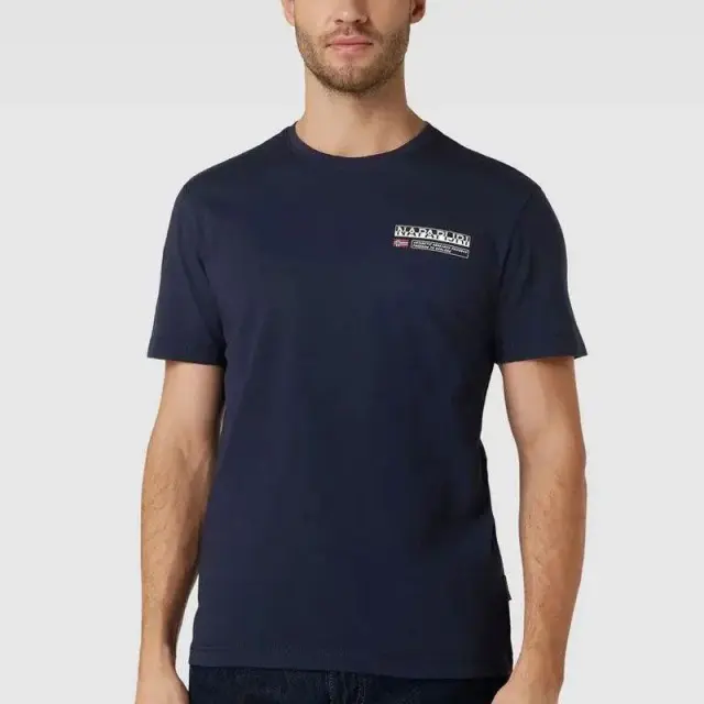 T-Shirt Napapijri S-KASBA NP0A4HQQ-176 Σκούρο Μπλε - M