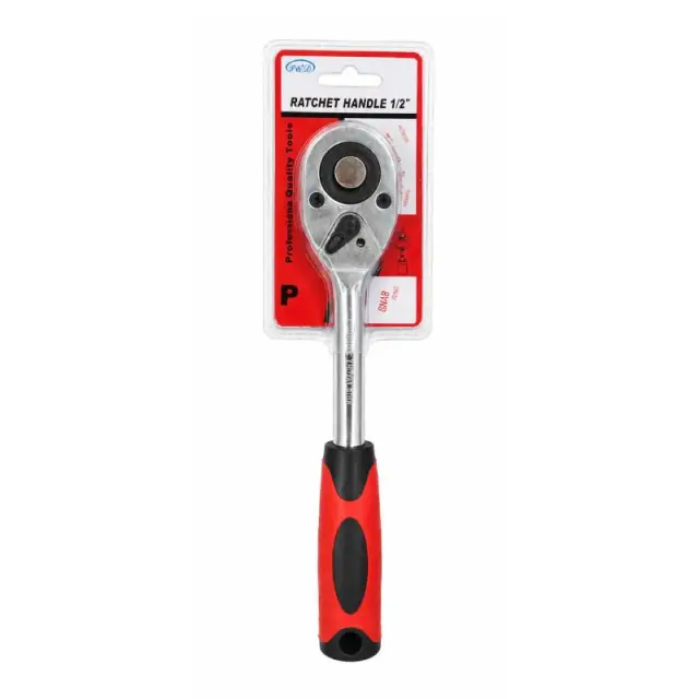 Καστάνια 1/2" με Αντιολισθητική Λαβή Chrome Vanadium - 1/2" Ratchet Handle Chrome Vanadium 089169