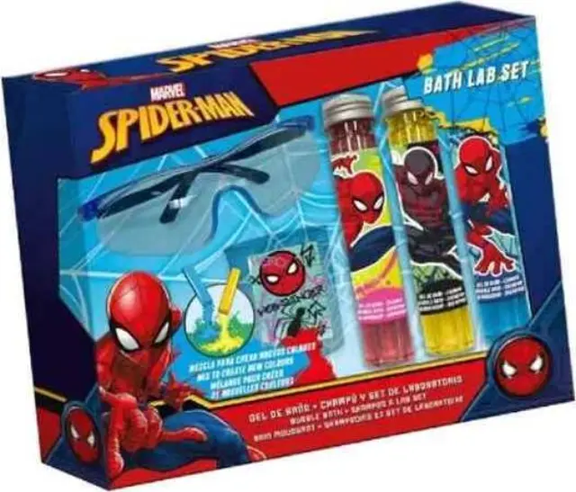 Marvel Spiderman Bath Laboratory Gift Set Παιδικό Σετ Περιποίησης