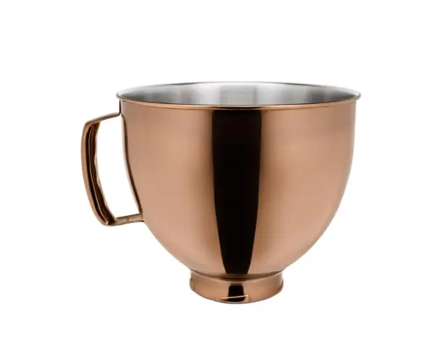 Μπολ KitchenAid 5KSM5SSBRC από ανοξείδωτο ατσάλι με χωρητικότητα 4.8lt - Radiant Copper5KSM5SSBRC
