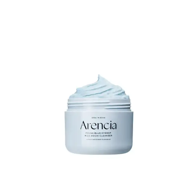 Arencia Fresh Blue Hyssop Rice Mochi Cleanser, Καθαριστικό Προσώπου για Λιπαρές & Ακνεϊκες Επιδερμίδες με βάση το Ρύζι 120g