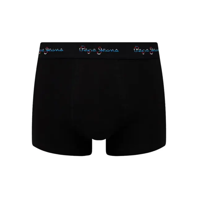 Pepe Jeans Ανδρικό Boxer Gunar Trunk - Τριπλό Πακέτο, Χρώμα Μαύρο - S 2