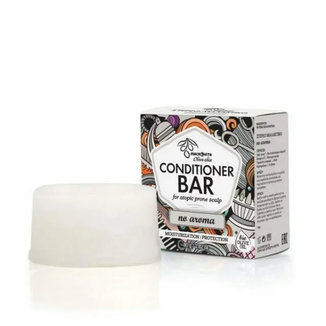 Macrovita Olive.elia No Aroma Conditioner για Όλους τους Τύπους Μαλλιών 80gr