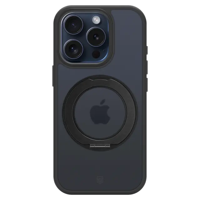 Tactical MagForce Hyperstand Cover for Apple iPhone 15 Pro Asphalt 3