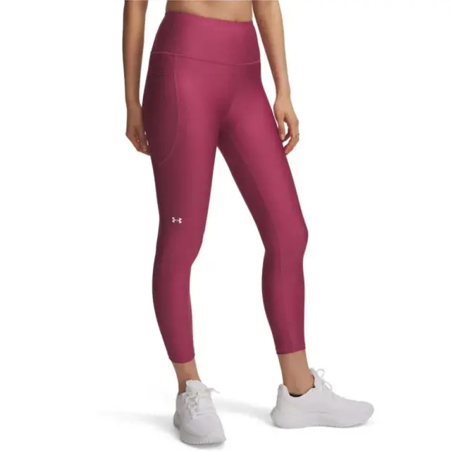 Under Armour Women's HeatGear Hi Ankle 7/8 Tight Ροζ Σκούρο 1365335-659 (Under Armour)