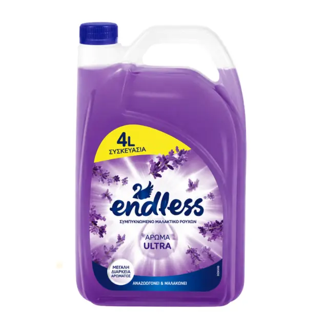 Endless Ultra Επαγγελματικό Καθαριστικό Υγρό Πατώματος με Άρωμα Κεράσι Λεβάντα 4lt