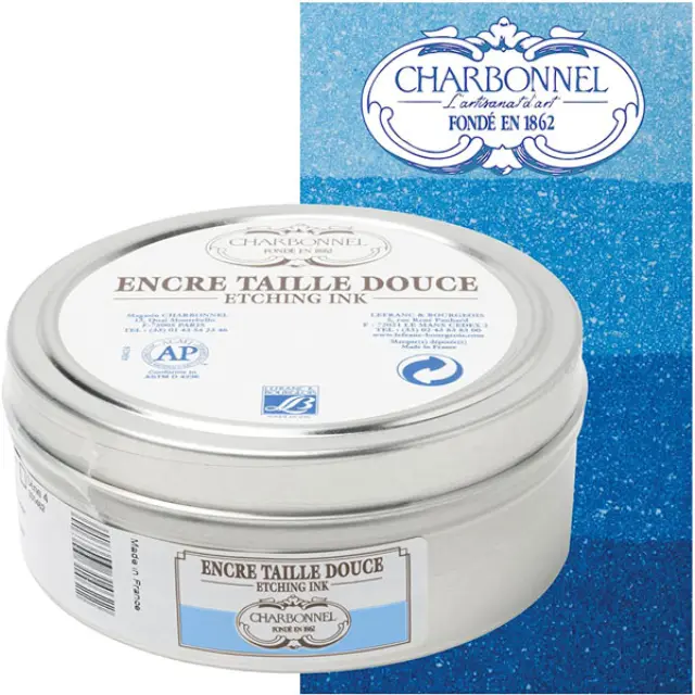 Charbonnel Μελάνι Χαρακτικής - 904 Ocean Blue (Primary) S4 - 200ml