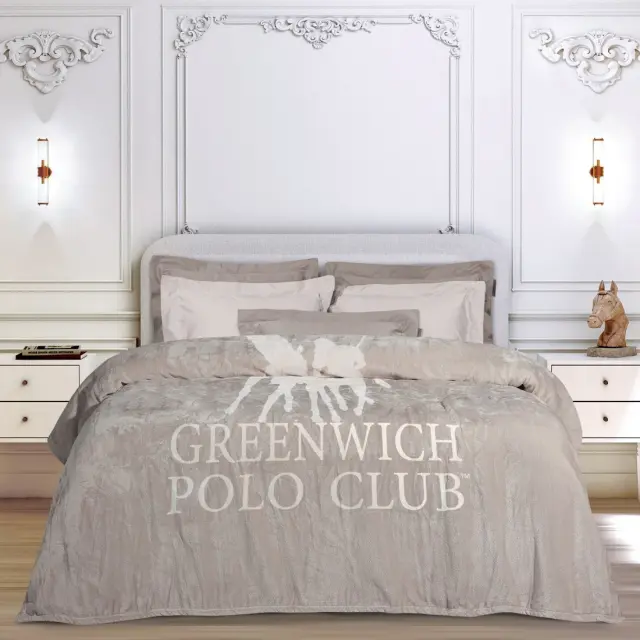 Κουβέρτα χειμωνιάτικη Υπέρδιπλη 220x240 Taupe 3490 Greenwich Polo Club