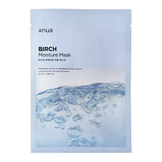 Anua Birch Moisture Mask Moisturizing Sheet Mask 25ml