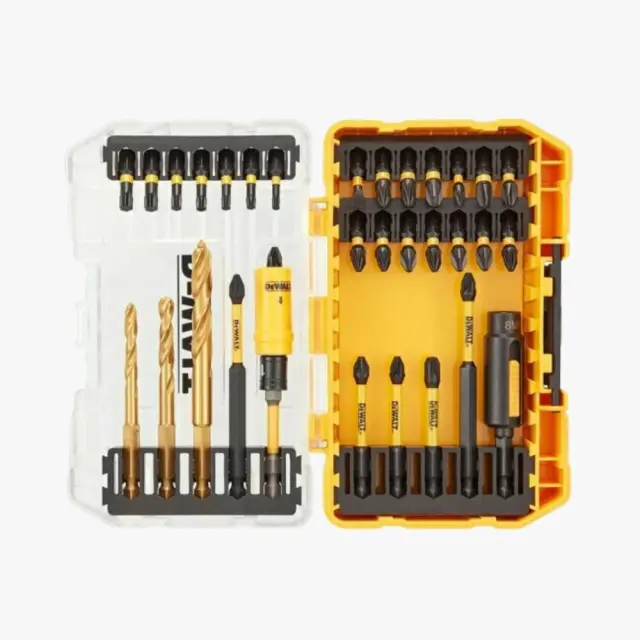 Dewalt DT70741T Flextorq Σετ 32 Τρυπάνια με Κυλινδρικό Στέλεχος