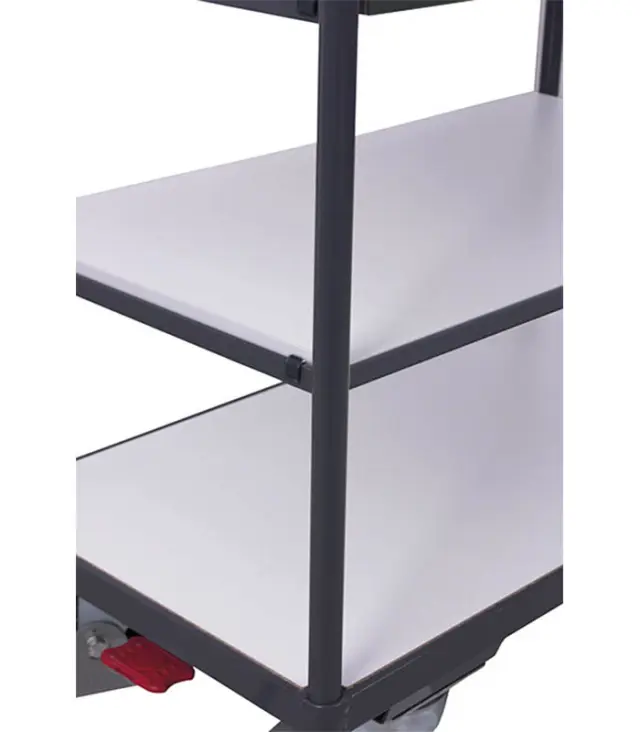 Variofit sw-800.258 Τρόλεϊ Μεταφοράς ESD 3 Επιπέδων για Φορτίο Βάρους ως 250kg 3