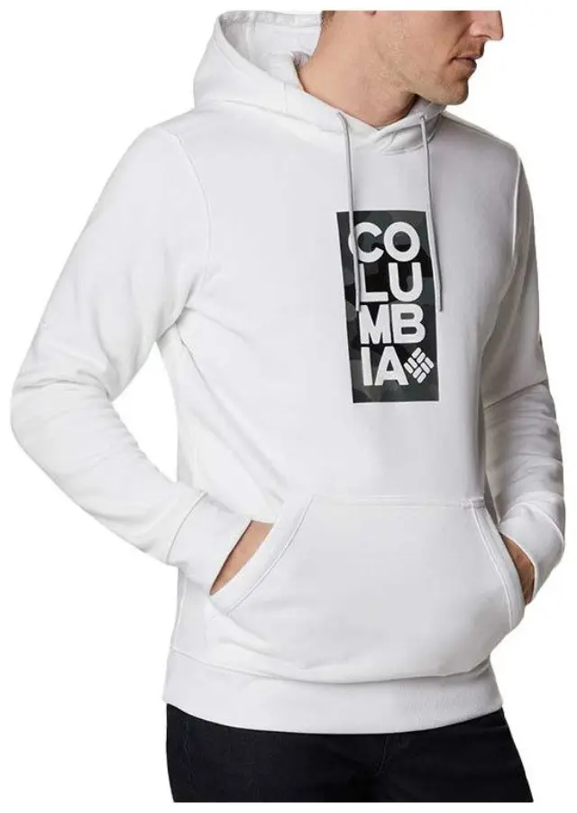CSC Logo II White Ανδρικό Φούτερ Columbia - 1681664-103