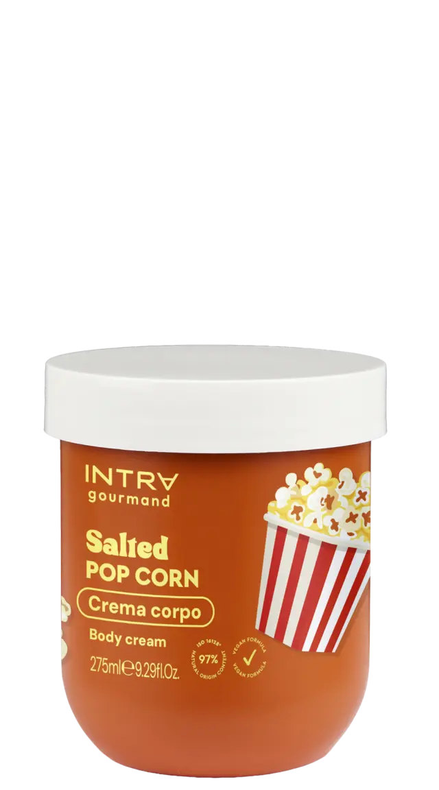 Intra Gourmand Salted Pop Corn Αλμυρό Ποπ Κορν Κρέμα Σώματος, 275ml