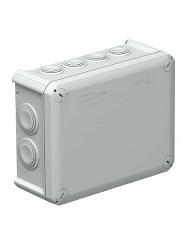 T 160 Junction box with entries 190x150x77