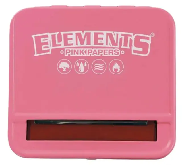 Element Automatic Roll Box Ταμπακιέρα Pink - 70mm