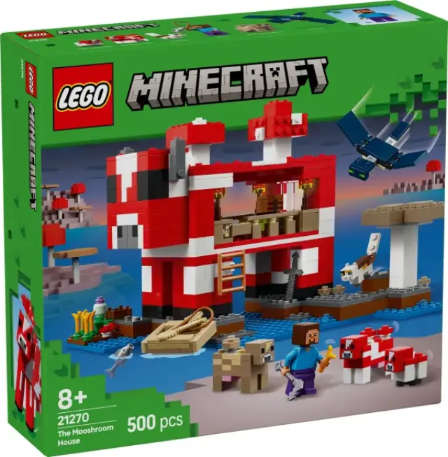 Lego Minecraft The Mushroom Cow House (21270) (LGO21270) 2