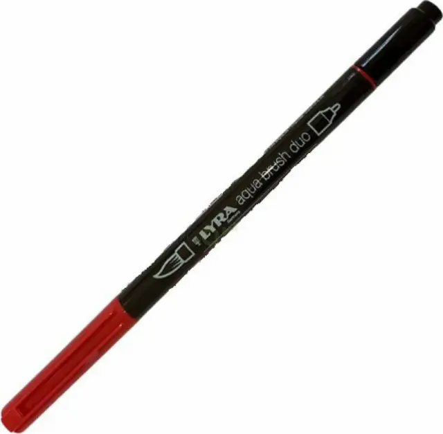 Μαρκαδόρος Πινέλο Lyra Aqua Brush Duo Bordeaux/ 6520033 (Lyra)