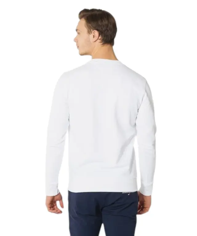 Tommy Hilfiger - Ανδρικό Φούτερ Regular Fit DM0DM16366-YBR Λευκό - 2XL 2
