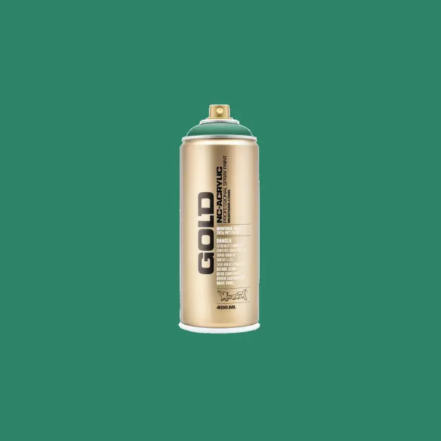 Montana Gold Spray Paint 400ml G6150 Malachite Dark