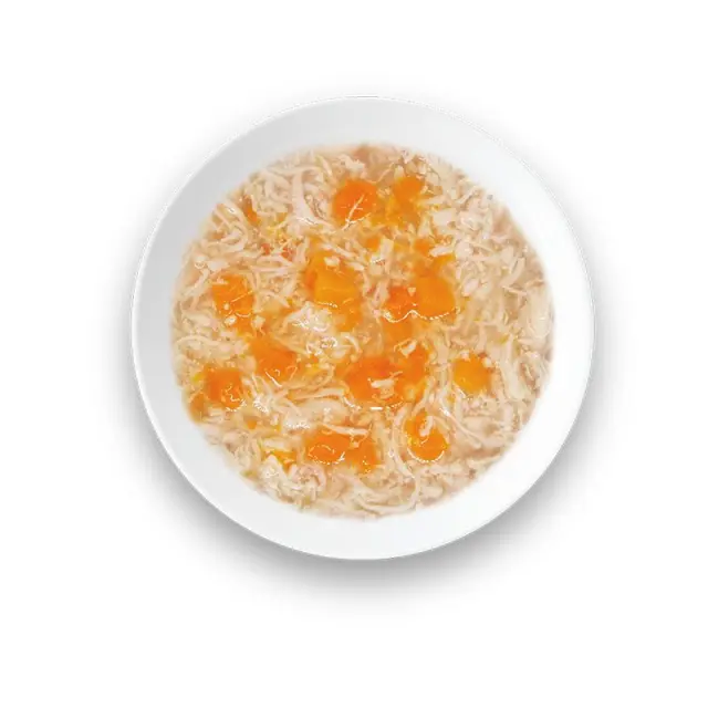 Wellfed Zuppa Soup Chicken & Pumpkin Φακελάκι Γάτας Σούπα με Κοτόπουλο & Κολοκύθα 85gr 2