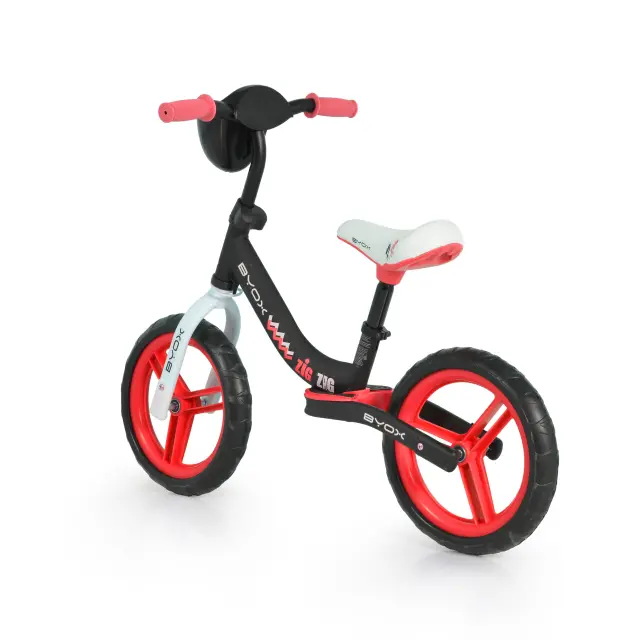 BYOX - Balance bicycle Zig zag red - 3800146201333 3