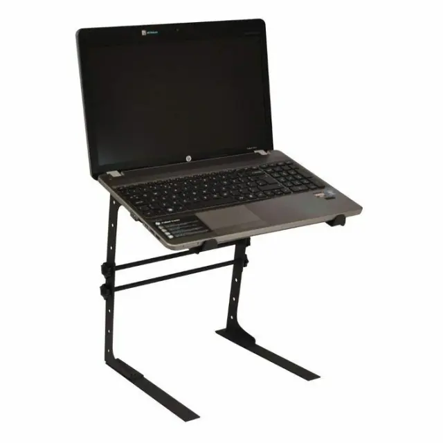 SOUNDLAB Adjustable Desktop Laptop DJ Stand With Additional Fixing Clamps (black) (G001DL) 2