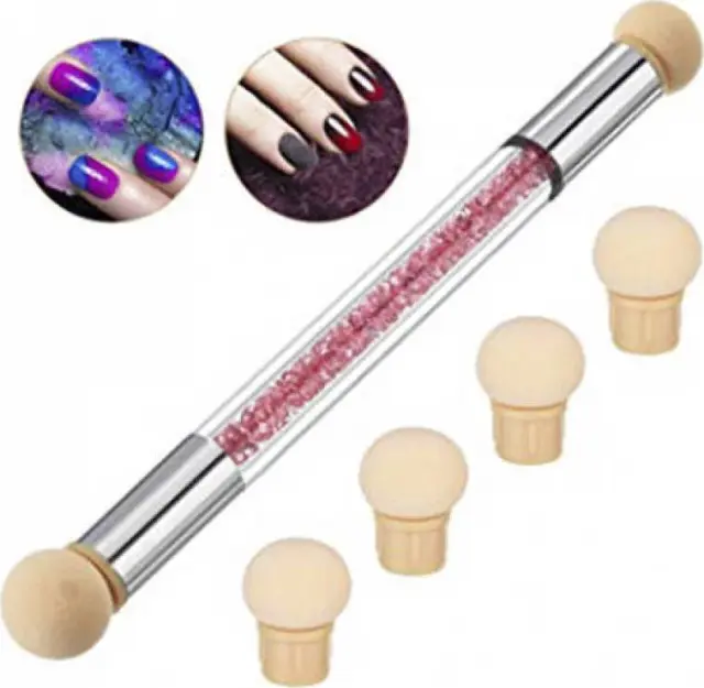 Πινέλο νυχιών για Ombre με 6 κεφαλές - Nail art tool