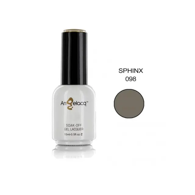 Ημιμόνιμο επαγγελματικό βερνίκι ANGELACQ 15ML - 0.5FL.OZ 098 Sphinx