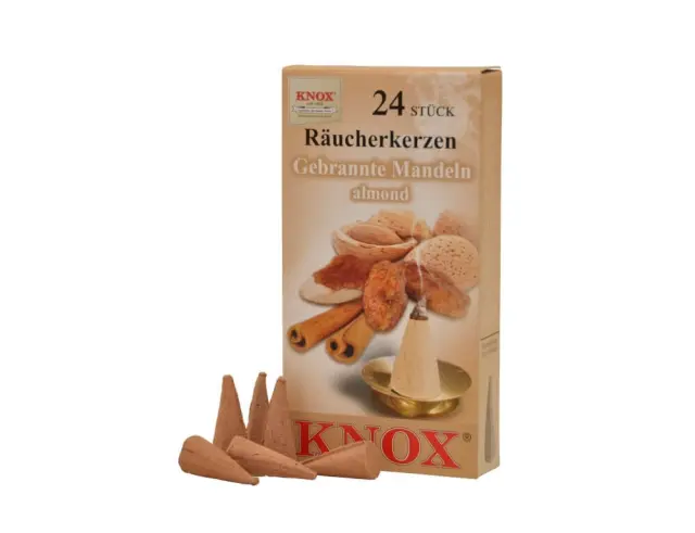 Αρωματικοί Κώνοι Knox με άρωμα Almond - 24 τεμάχια 10023134 2