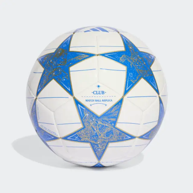 Adidas Ball Club UCL White/Blue/Magold KA0070 - 5 2