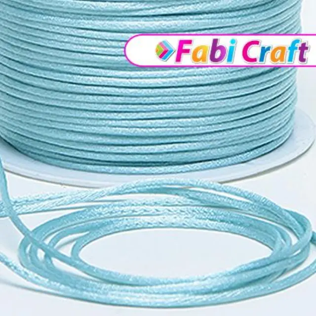 Κορδόνι Ποντικοουρά Fabi Σατέν 2mm x 50y Σιέλ