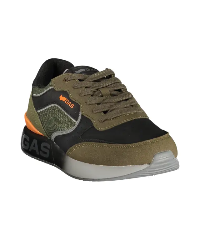 Gas - Ανδρικά Παπούτσια Sneakers Douglas Gs GAM623501-1726 Πράσινο/Μαύρο 2