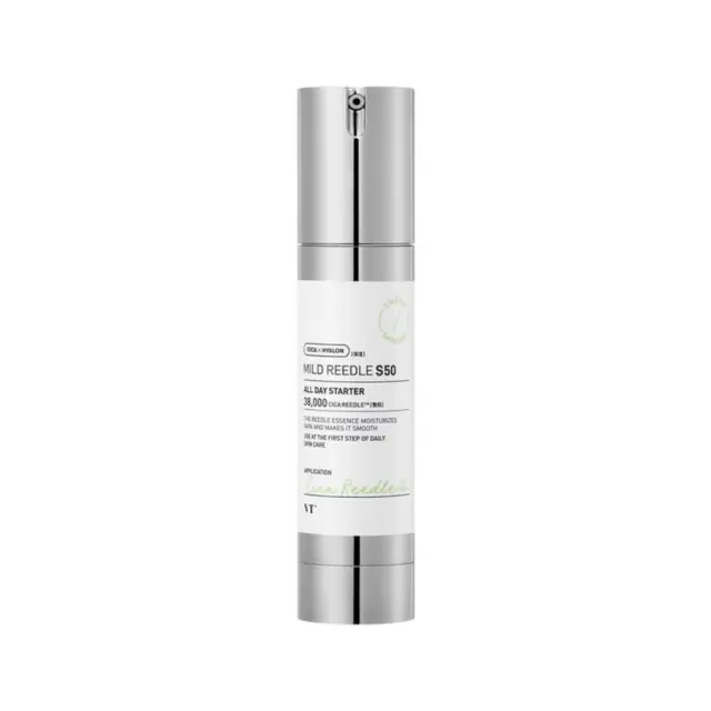 VT Cosmetics VT Mild Reedle shot 50 Ήπιο ενισχυτικό με τεχνολογία microneedle για ευαίσθητες επιδερμίδες 50ml