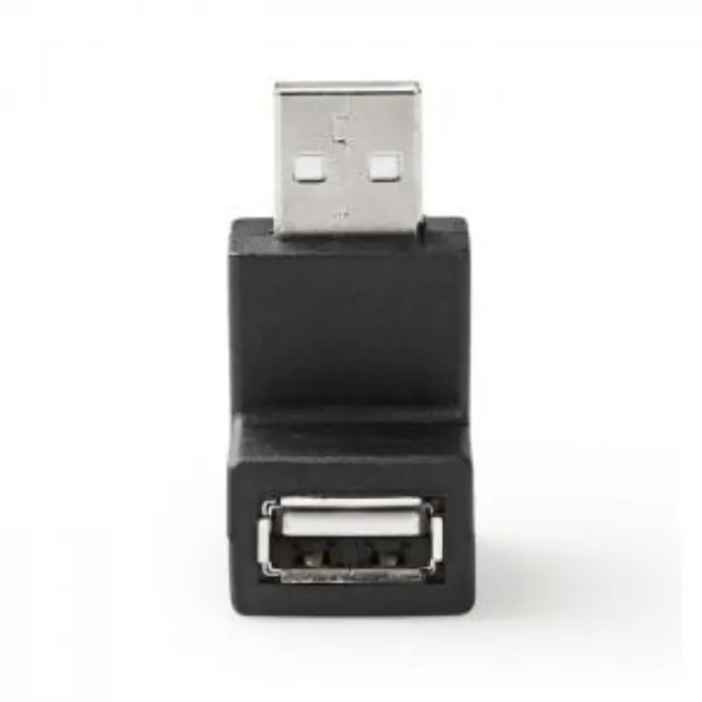 Αντάπτορας USB High-Speed Α αρσ. - USB Α θηλ., σε γωνία 90° μοιρών. 2