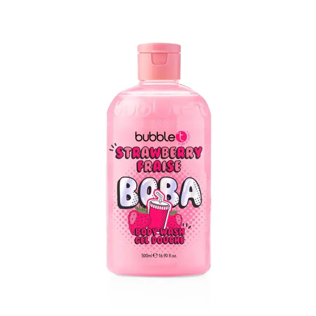 Bubble T Boba Body Wash Gel Douche 500ml Strawberry
