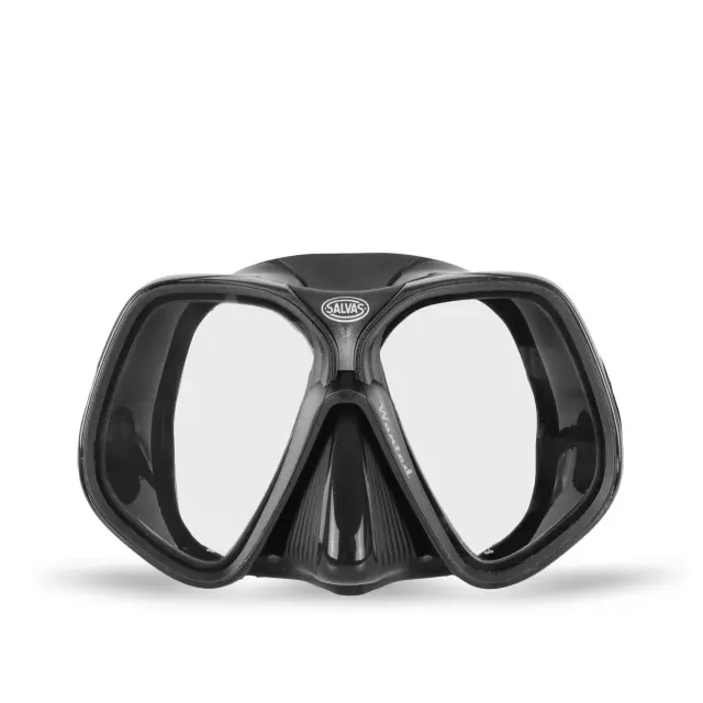 Μάσκα Θαλάσσης Salvas Wanted Black Silicone band (52204) 3
