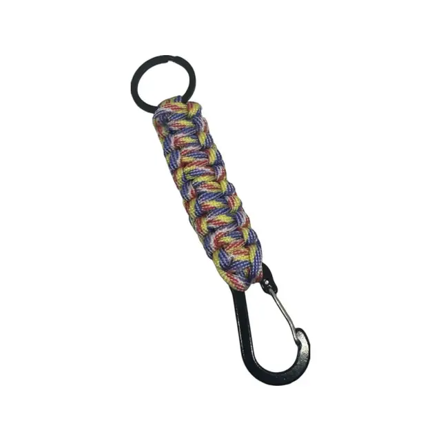 Γάντζος με Σχοινί Μπρελόκ- Rainbow Multicolor 3