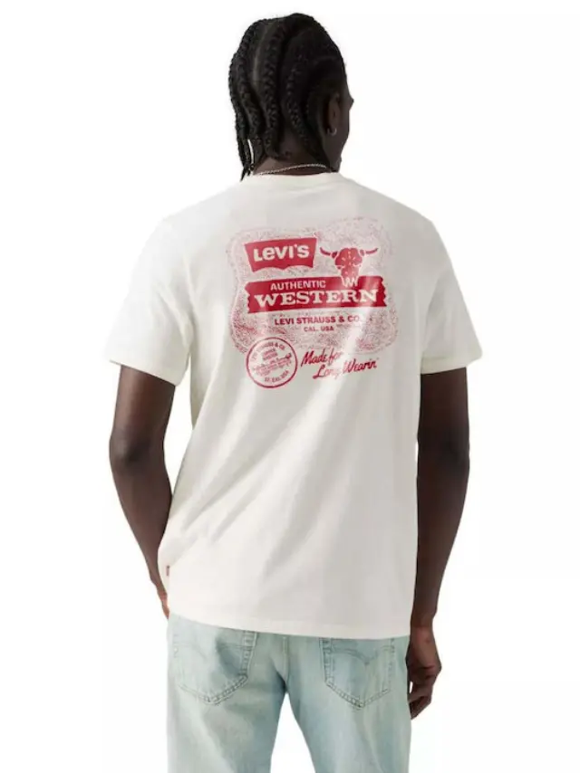 Graphic Crewneck Tee Neutrals MADE FOR LONG WEARIN? EGRET - XL 2
