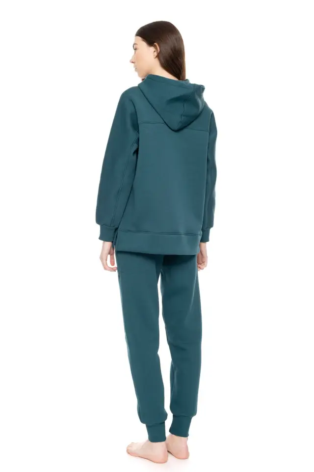 W1646 - Golden - HOMEWEAR HOOD SOFT SOLID 3