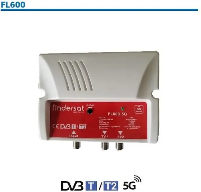 Ενισχυτής γραμμής εξόδου 106db/μV με ενίσχυση 32dB