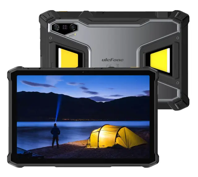 ULEFONE tablet Armor Pad 5 Pro, 11", 12GB/512GB, 24200mAh, IP68/IP69K/MIL-STD-810H, 5G, μαύρο