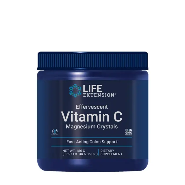 Life Extension Effervescent Vitamin C Magnesium Crystals