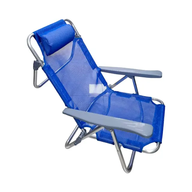 Πτυσσόμενη καρέκλα camping - 1603TSL - 251025 - Light Blue Lines