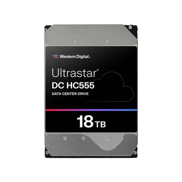 Western Digital Σκληρός Δίσκος Ultrastar DC HC555 18TB 512MB 7200RPM SAS (0B47747)