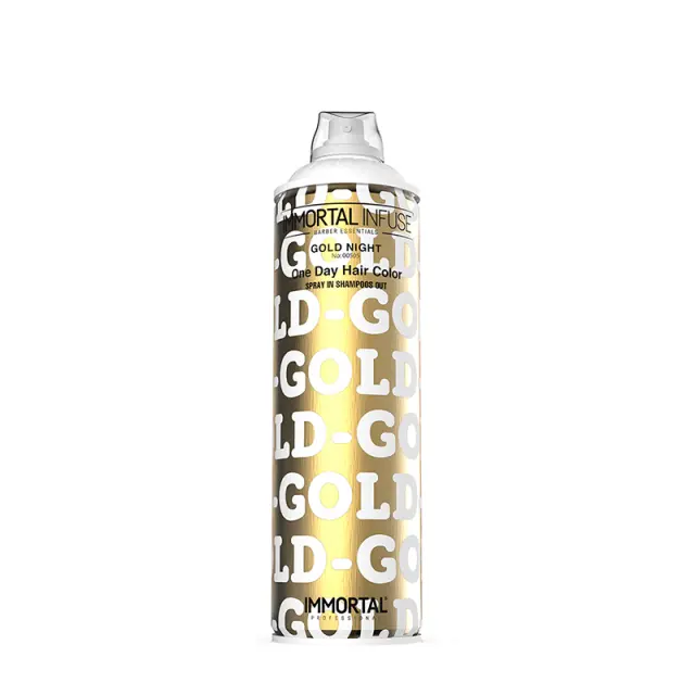 Immortal One Day Hair Color Spray – Gold Night 200ml