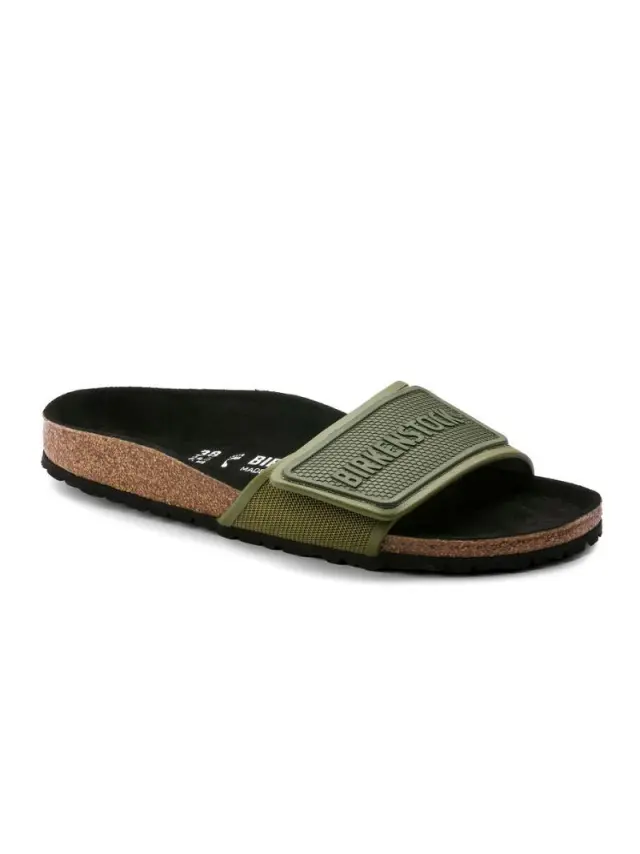 Birkenstock Πέδιλα Unisex Birko-Flor(ανθεκτικό υλικό της Birkenstock-επιτρέπει την επαφή με το νερό) Πράσινο BIR/TEMA 1013239 GREEN 2