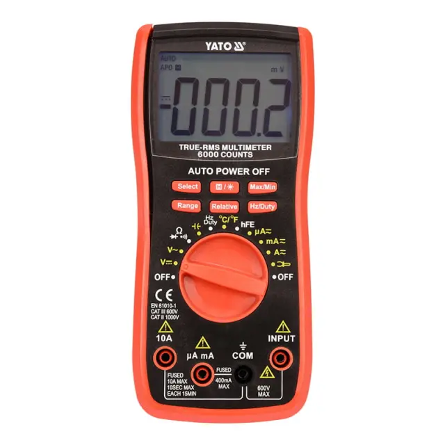 Yato Ψηφιακό Πολύμετρο YT-73085