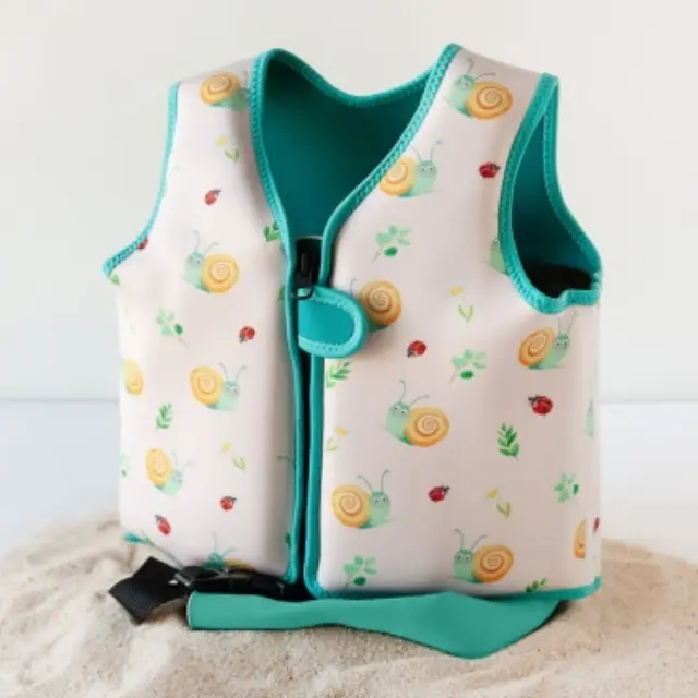 Kiokids: Παιδικό Γιλέκο Κολύμβησης Snail Μπεζ 2-3 Ετών 3